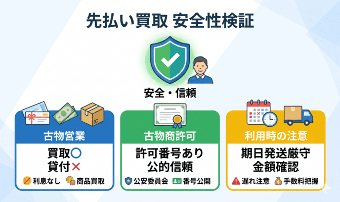 シンプルの先払い買取は闇金？安全性を検証